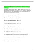 Airport Master Firefighter Exam Questions And Answers Latest Graded A&plus;