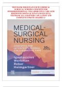 Medical‑Surgical Nursing – 10th Edition – Test Bank with Answers and Rationales