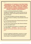 FUNDAMENTALS OF NURSING ATI RN PROCTORED  EXAM VERSION 1&comma;2 AND 3 NEWEST 2025 COMPLETE  QUESTIONS AND CORRECT DETAILED ANSWERS  WITH RATIONALES &lpar;VERIFIED ANSWERS&rpar; &vert;ALREADY  GRADED A&plus;&vert;&vert;NEWEST EXAM VERSION&excl;&excl;&excl;&excl;&excl;