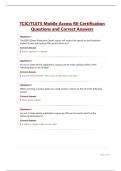 TCIC-TLETS Mobile Access RE-Certification Questions and Correct Answers&period;