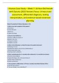 i-Human Case Study &ndash; Week 7&colon; 16-Year-Old Female  with Dysuria &lpar;2025 Version&rpar; Focus&colon; Urinary tract  assessment&comma; differential diagnosis&comma; testing  interpretation&comma; and evidence-based treatment  planning&period;