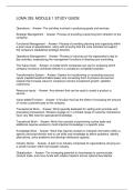 LOMA 335 MODULE 1 STUDY GUIDE