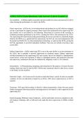 ASHA SLPA Exam Questions And Answers Latest Graded A&plus;