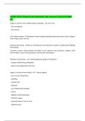 ASHA SLPA Final Exam Questions And Answers Latest Graded A&plus;