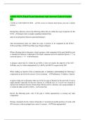 ASHA SLPA Final Exam Questions And Answers Latest Graded A&plus;