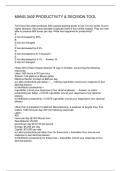 MANG 3402 PRODUCTIVITY & DECISION TOOL