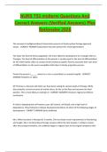 NURS 753 midterm Questions And Correct Answers &lpar;Verified Answers&rpar; Plus Rationales 2026