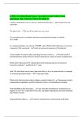 Certified Brain Injury Specialist CBIS Bundled Exam with 100&percnt; correct answers