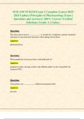  NUR210 Exam 2&colon;Principles of Pharmacology Exam &vert;Questions and Answers With Complete Solution
