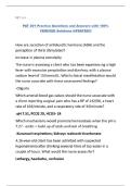 PAT Exam Package Deal Questions And Answers With Verified Solutions Updated&excl;&excl;&excl;&excl;