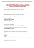 ATI COMP PREDICTOR-STUDY GUIDE 2026  WITH COMPLETE SOLUTION