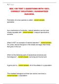 BSC 108 TEST 3 QUESTIONS WITH 100&percnt;  CORRECT SOLUTIONS &vert; GUARANTEED  SUCCESS&period;