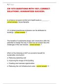 CM 1070 QUESTIONS WITH 100&percnt; CORRECT  SOLUTIONS &vert; GUARANTEED SUCCESS&period; 