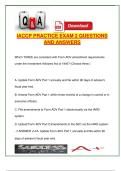 IACCP Practice Exam 2 &ndash; 100&plus; Questions & Answers &vert; ADV Amendments&comma; Custody&comma; Ethics&comma; Disclosure&comma; RAUM &ndash; 2025&sol;2026