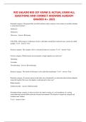 Bio 201 Exam 3 Study Guide&colon; Neurons&comma; CNS&comma; PNS&comma; ANS&comma; Vision&comma; Hearing & More &vert; Graded A&plus; 2025
