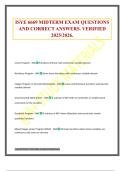 ISYE 6669 MIDTERM EXAM QUESTIONS AND CORRECT ANSWERS&period; VERIFIED 2025&sol;2026&period;