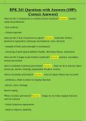 BPK 241 Questions with Answers &lpar;100&percnt;  Correct Answers&rpar;