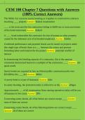  CEM 100 Chapter 7 Questions with Answers  &lpar;100&percnt; Correct Answers&rpar; 