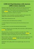 CEM 141 Final Questions with Answers  &lpar;100&percnt; Correct Answers&rpar;