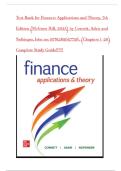 Test Bank for Finance&semi; Applications and Theory&comma; 7th Edition &lpar;McGraw Hill&comma; 2025&rpar; by Cornett&comma; Adair and Nofsinger&comma; Isbn no&semi; 9781265657758&comma; &lpar;Chapters 1-20&rpar; Complete Study Guide&excl;&excl;&excl;&excl;&excl;&excl;