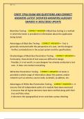 CREST CPSA EXAM 400 QUESTIONS AND CORRECT ANSWERS LATEST &lpar;VERIFIED ANSWERS&rpar; ALREADY GRADED A 2025&sol;2026 UPDATE