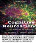 Cognitive Neuroscience&colon; The Biology of the Mind &lpar;5th Edition&rpar; &ndash; Test Bank Material