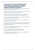 Tennessee cat 7 pest control EXAM 2026-2027 LATEST VERSION QUESTIONS AND VERIFIED CORRECT ANSWERS JUST RELEASED  