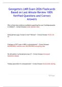 Georgette's LMR Exam 2026 Flashcards &ndash; Verified Q&A