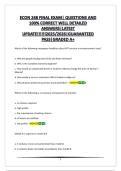 ECON 248 FINAL EXAM&vert;QUESTIONS AND 100&percnt; CORRECT WELL DETAILED ANSWERS&vert;LATEST 2025&sol;2026&vert;GUARANTEED PASS&vert;GRADED A&plus;
