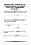 ECON 248 FINAL EXAM&vert;QUESTIONS AND 100&percnt; CORRECT WELL DETAILED ANSWERS&vert;LATEST 2025&sol;2026&vert;GUARANTEED PASS&vert;GRADED A&plus;