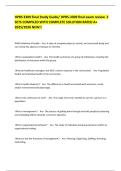 HPRS 3309 Final Study Guide&sol; HPRS-3309 final exam review  2 SETS COMPILED WITH COMPLETE SOLUTION RATED A&plus; 2025&sol;2026 NEW&excl;&excl;