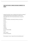 NURS 1873 EXAM 2 WEEK 8 &lpar;SOLVED&rpar; CORRECTLY TO PASS&excl;&excl;