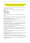 HADM 2810 Prelim 1 with all Correct & 100&percnt; Verified Answers &vert;Latest Update&vert; Already Graded A&plus;