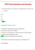 TCFP Prep &lpar;Latest 2025 &sol; 2026&rpar; Qs and Ans Most Comprehensive to Pass the Exam&comma; 100&percnt; Verified - PDF