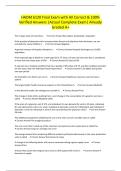HADM 6120 Final Exam with All Correct & 100&percnt; Verified Answers &vert;Actual Complete Exam&vert; Already Graded A&plus;