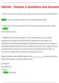 SNCOA Module 2 &lpar;Latest 2025 &sol; 2026&rpar; Qs and Ans&comma; Most Comprehensive to Pass the Exam&comma; 100&percnt; Verified - PDF 