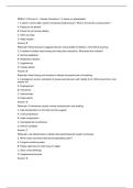 RNSG 1412 Exam 3 Study Guide 2025&ndash;2026 &vert; Updated Nursing Review Questions & Verified Answers