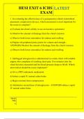 HESI EXIT 6 ICHS EXAM QUESTIONS AND ANSWERS 2026