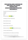 ECON 248 FINAL EXAM &vert;QUESTIONS AND 100&percnt; CORRECT WELL DETAILED ANSWERS&vert;LATEST UPDATE&excl;&excl;&excl;2025&sol;2026&vert;GUARANTEED PASS&vert;GRADED A&plus;
