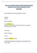 GEG 111 II HARPER COLLEGE EXAM QUESTIONS WITH COMPLETE SOLUTIONS GUARANTEED PASS  2025&sol;2026