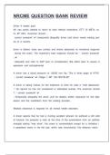 NRCME Question Bank Review 2025&sol;2026 &ndash; Complete Exam Prep with 120 Verified Questions & 100&percnt; Correct Answers
