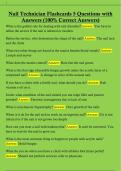 Nail Technician Flashcards 5 Questions with  Answers &lpar;100&percnt; Correct Answers&rpar; 