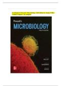 Test Bank for Prescott's Microbiology 12th Edition by Joanne Willey&comma; All Chapters 1 - 42 Complete&comma; Verified Latest Edition