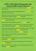 UNIT 4 TEST SUR 103 Questions with  Answers &lpar;100&percnt; Correct Answers&rpar; 