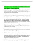 CDA Assessment Test Children 0-3 Exam Questions And Answers Latest Graded A&plus;