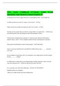 CDA Early Childhood 0-5 Study Guide Exam Questions And Answers Latest Graded A&plus;