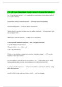 CDA Exam Questions And Answers Latest Graded A&plus;
