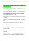 CDA Practice Test Exam Questions And Answers Latest Graded A&plus;