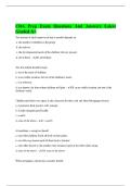CDA Prep Test Exam Questions And Answers Latest Graded A&plus;