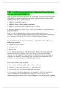 CIPT - Certified Information Privacy Technologist Exam Questions And Answers Latest Graded A&plus; Under the Family Educational Rights and Privacy Act &lpar;FERPA&rpar;&comma; releasing personally identifiable information from a student's educational record requires wr